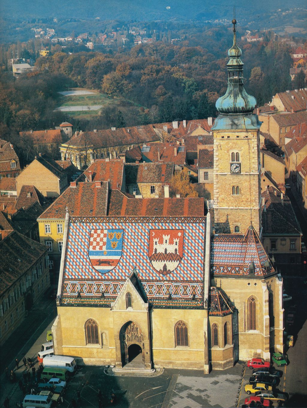 Crkva sv. Marka, Markov trg, oko 1980. godine